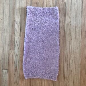 NWOT Fuzzy Bodycon Midi Skirt